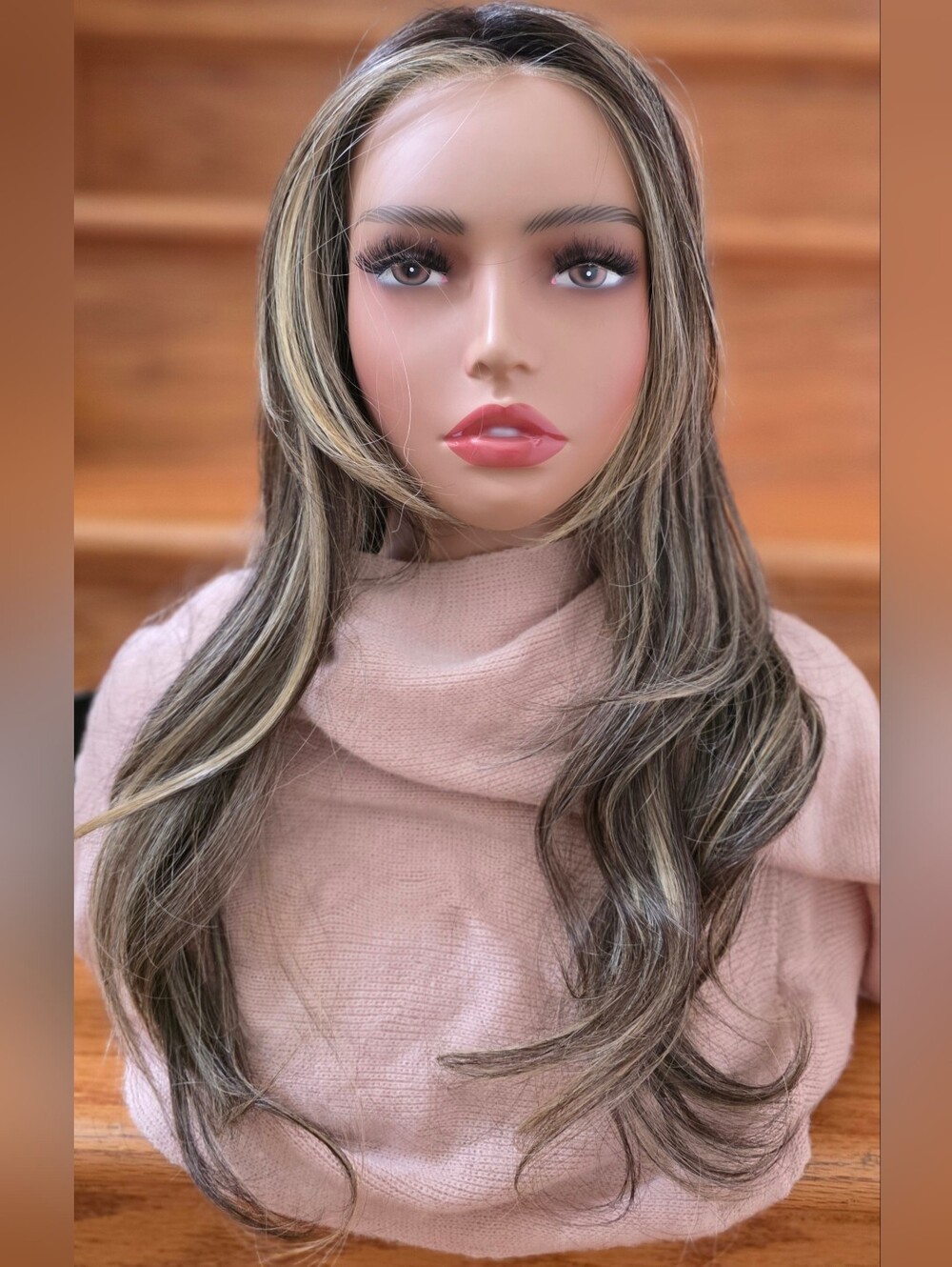 Fendi LX BELLE TRESS IN CHOCOLATE BUTTERCREAM- NWT- DISC- GREAT FOR UPDO'S